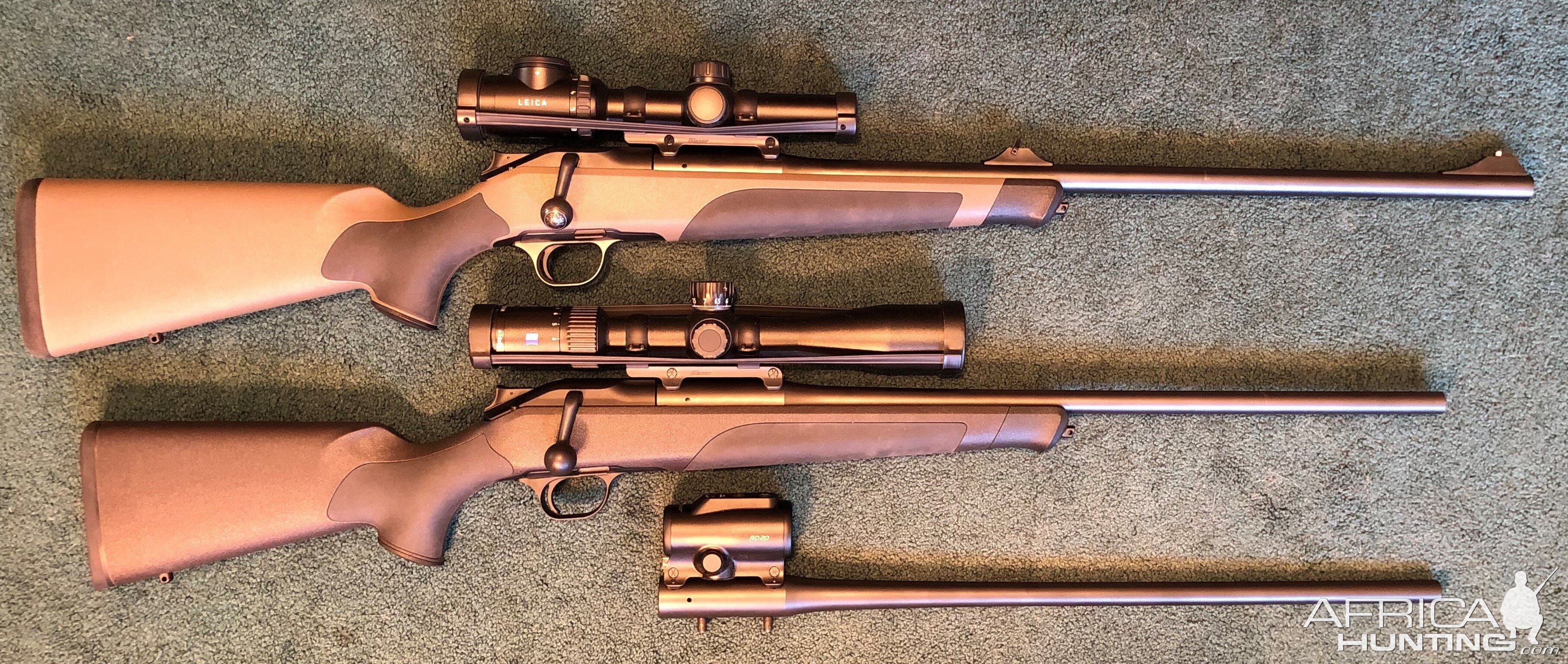 Full Size R8 Pro Blaser & Shortened Blaser Rifles | AfricaHunting.com