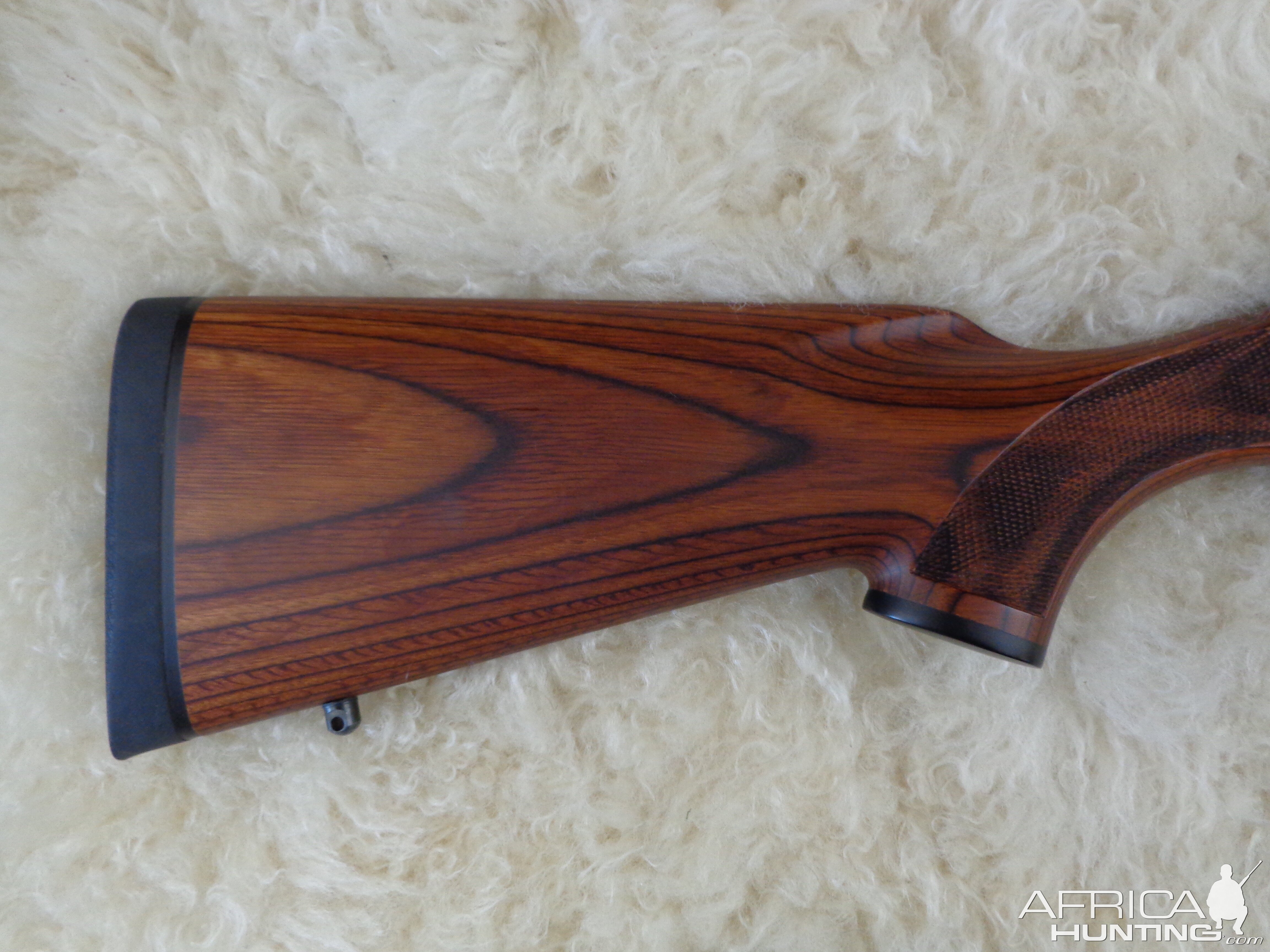Full Stock Remington Model 7 In .350 Mag Rifle