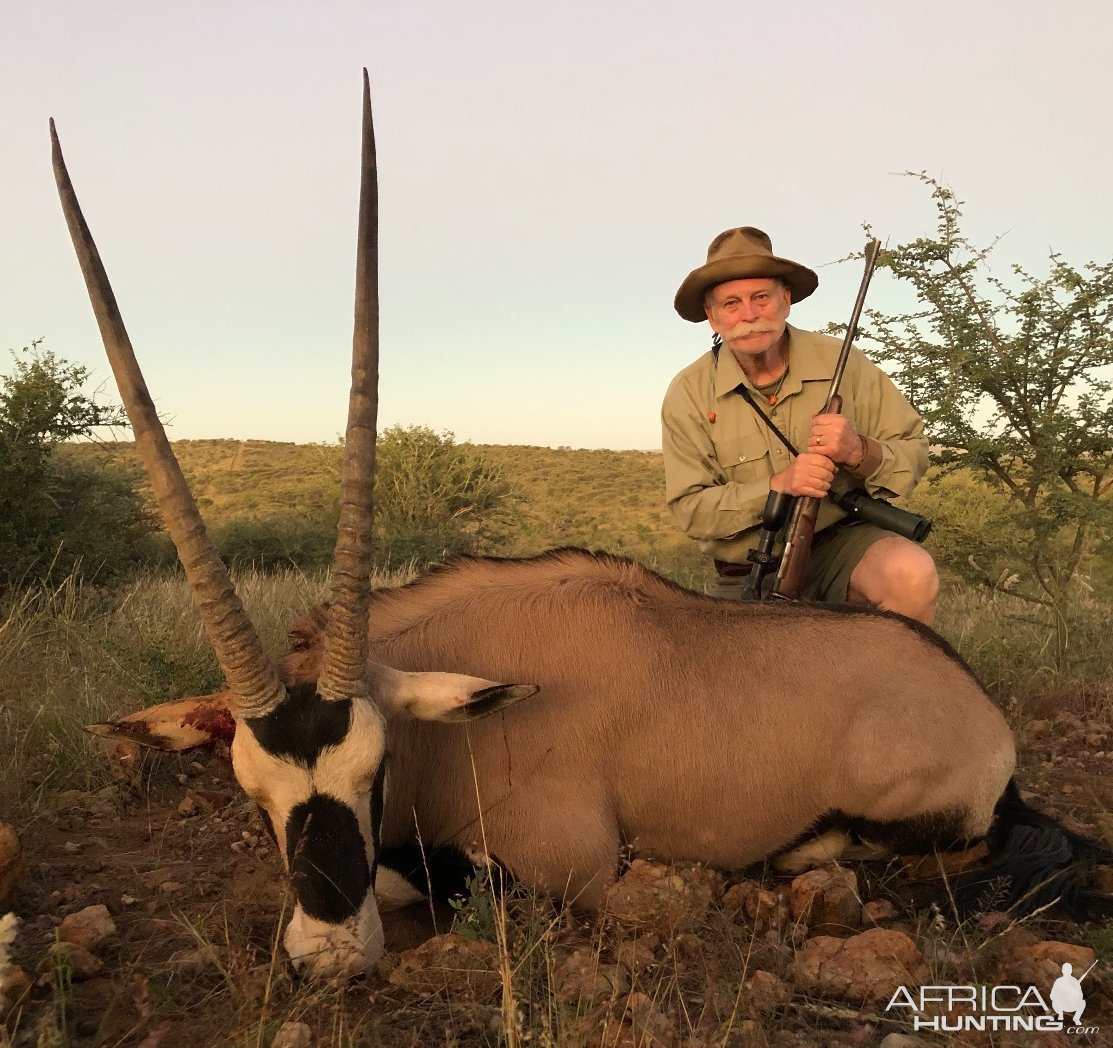 Gemsbok Bull Hunt Namibia