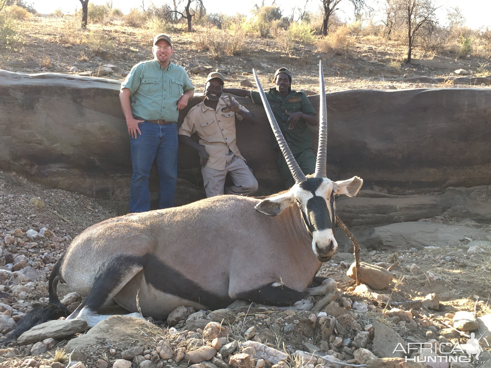 Gemsbok Hunt Khomas Highland Namibia