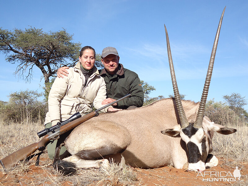 Gemsbok hunt with Wintershoek Johnny Vivier Safaris