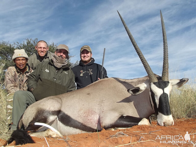 Gemsbok hunt with Wintershoek Johnny Vivier Safaris