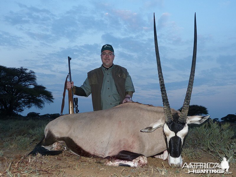 Gemsbok hunt with Wintershoek Johnny Vivier Safaris