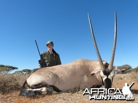 Gemsbok hunt with Wintershoek Johnny Vivier Safaris