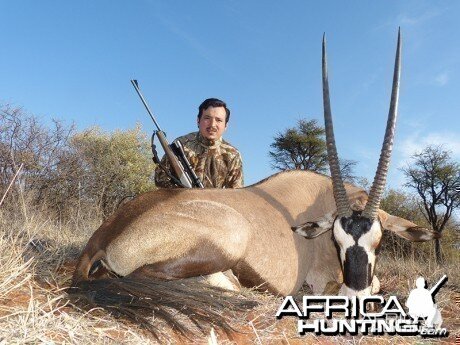 Gemsbok hunt with Wintershoek Johnny Vivier Safaris