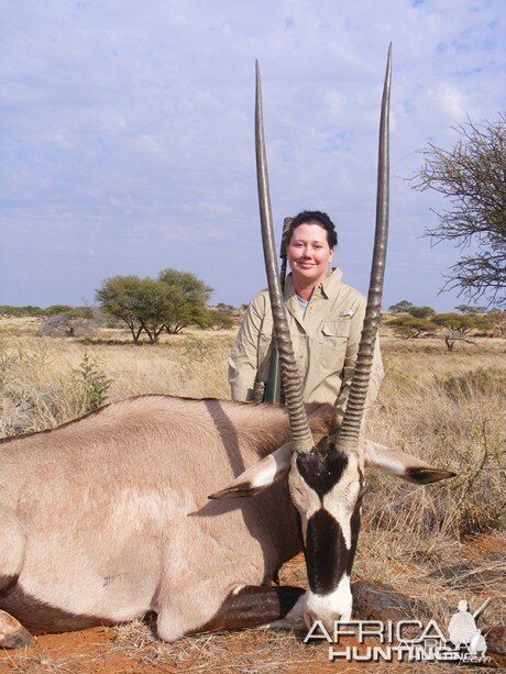 Gemsbok hunt with Wintershoek Johnny Vivier Safaris