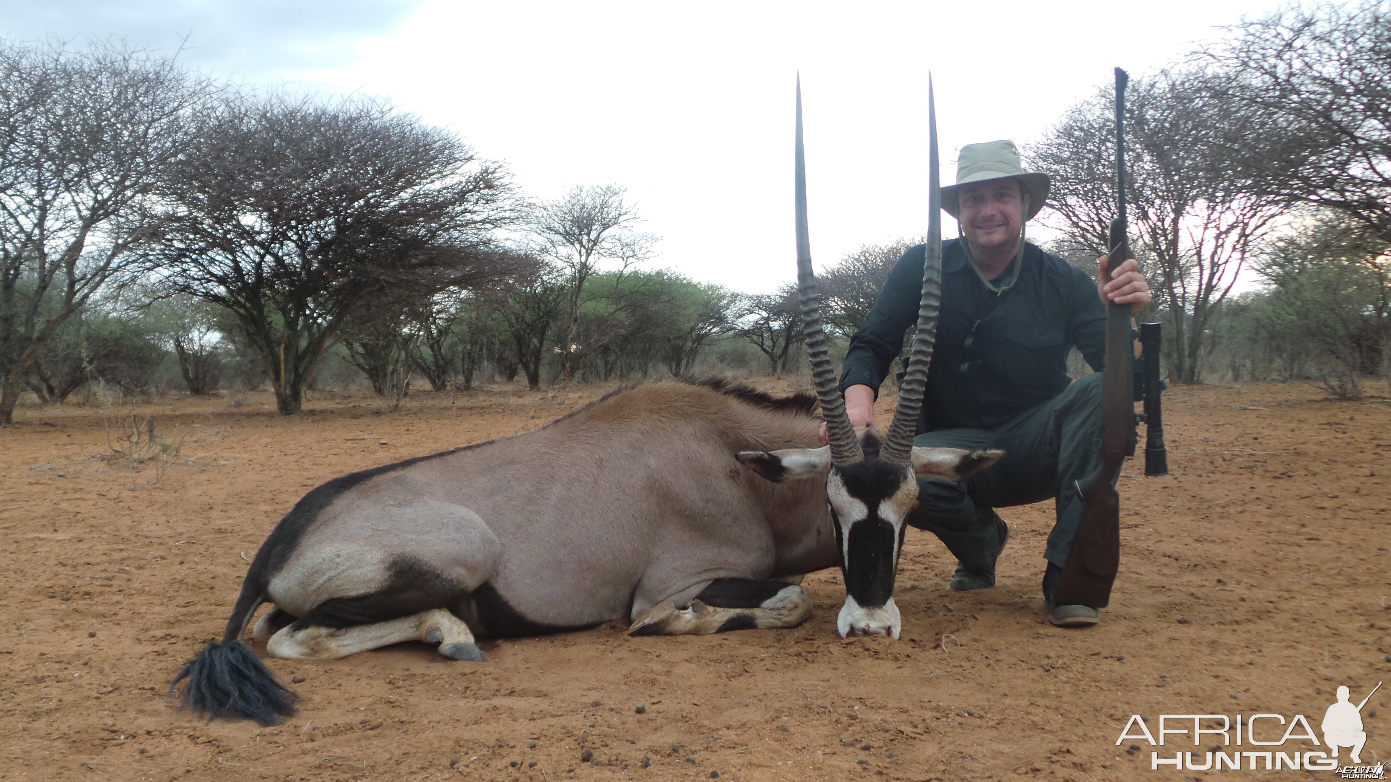 Gemsbok hunted with Ozondjahe Hunting Safaris in Namibia