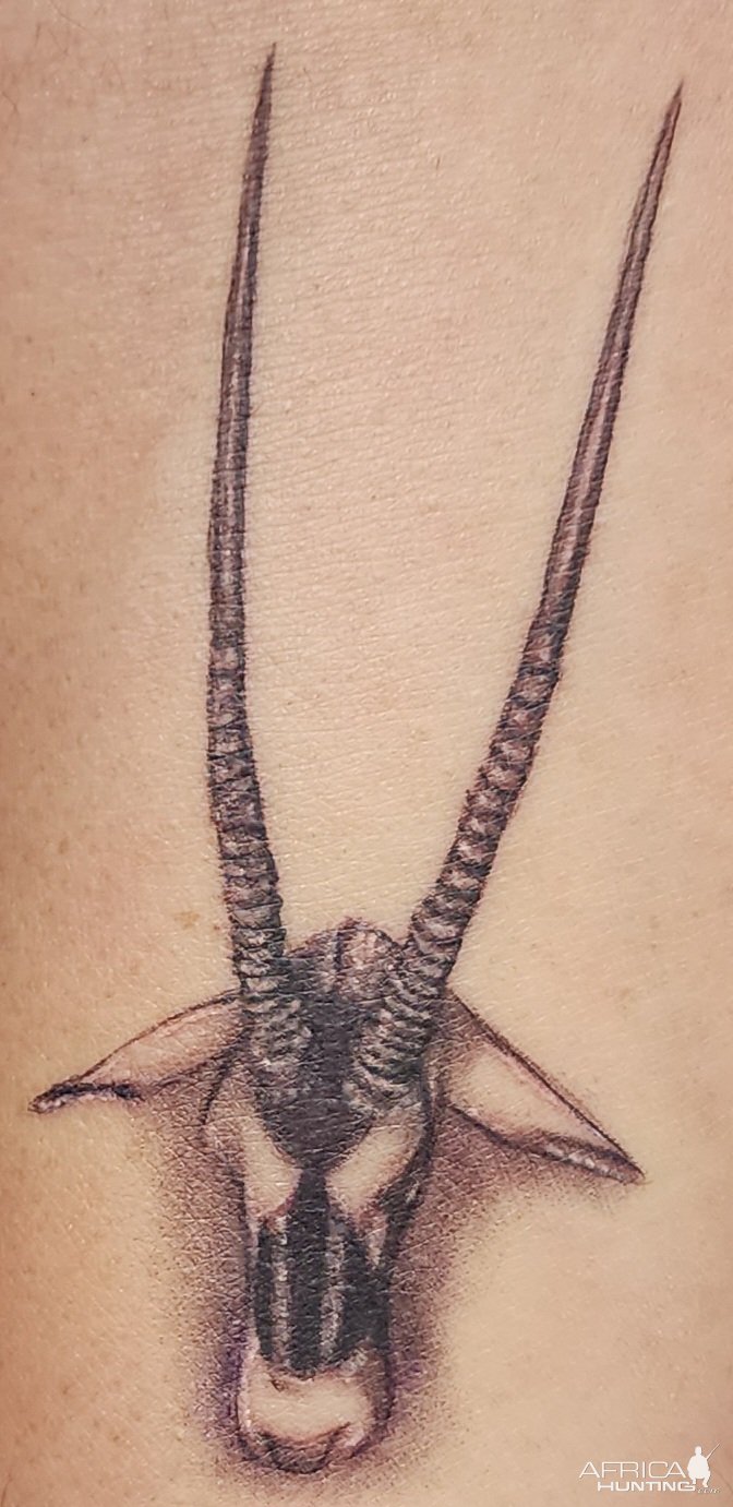 Gemsbok Tatoo