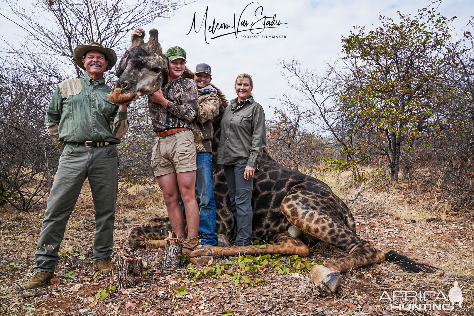 Giraffe Hunt South Africa