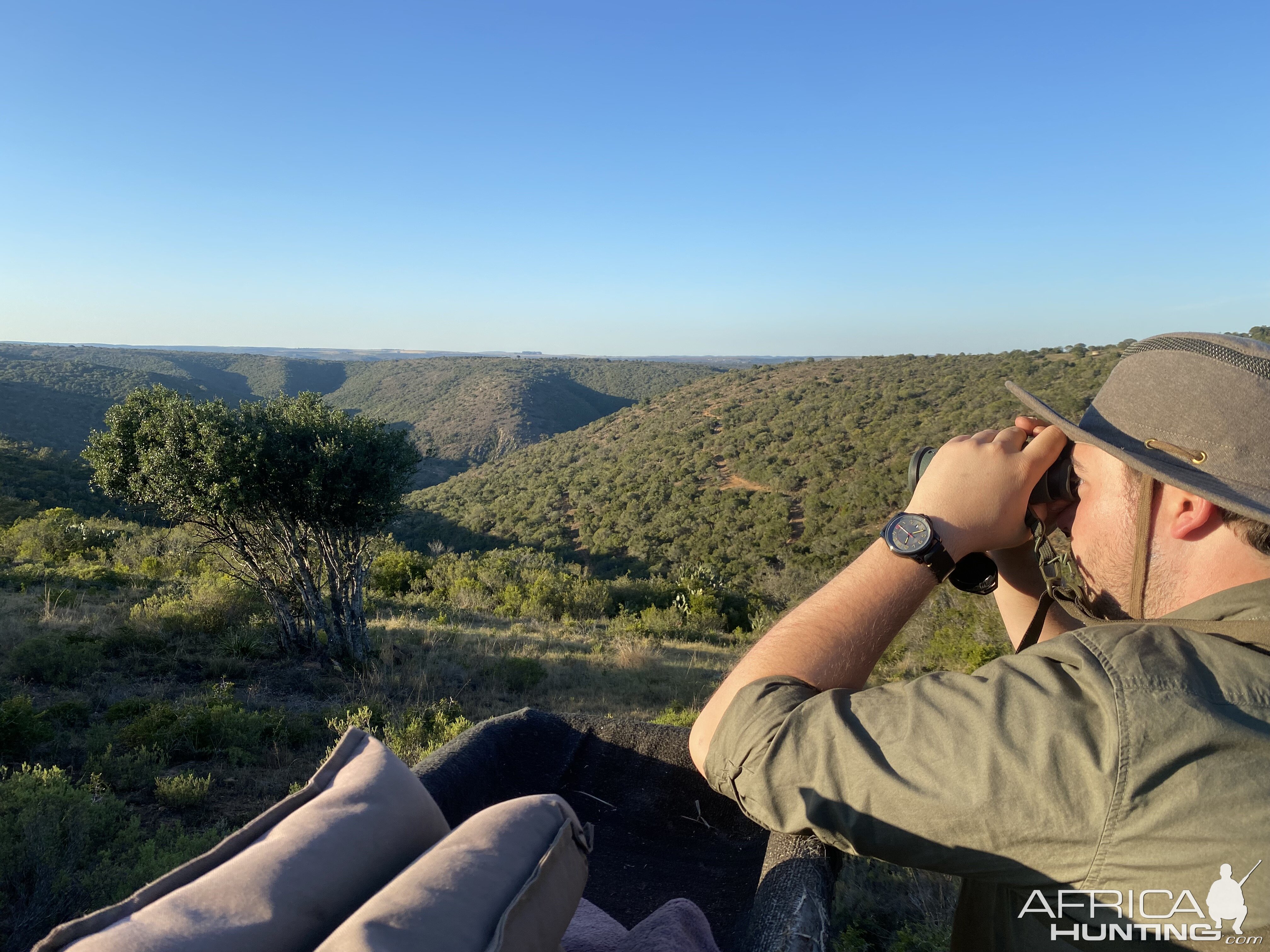 Glassing over Eastern Cape Nature South Africa