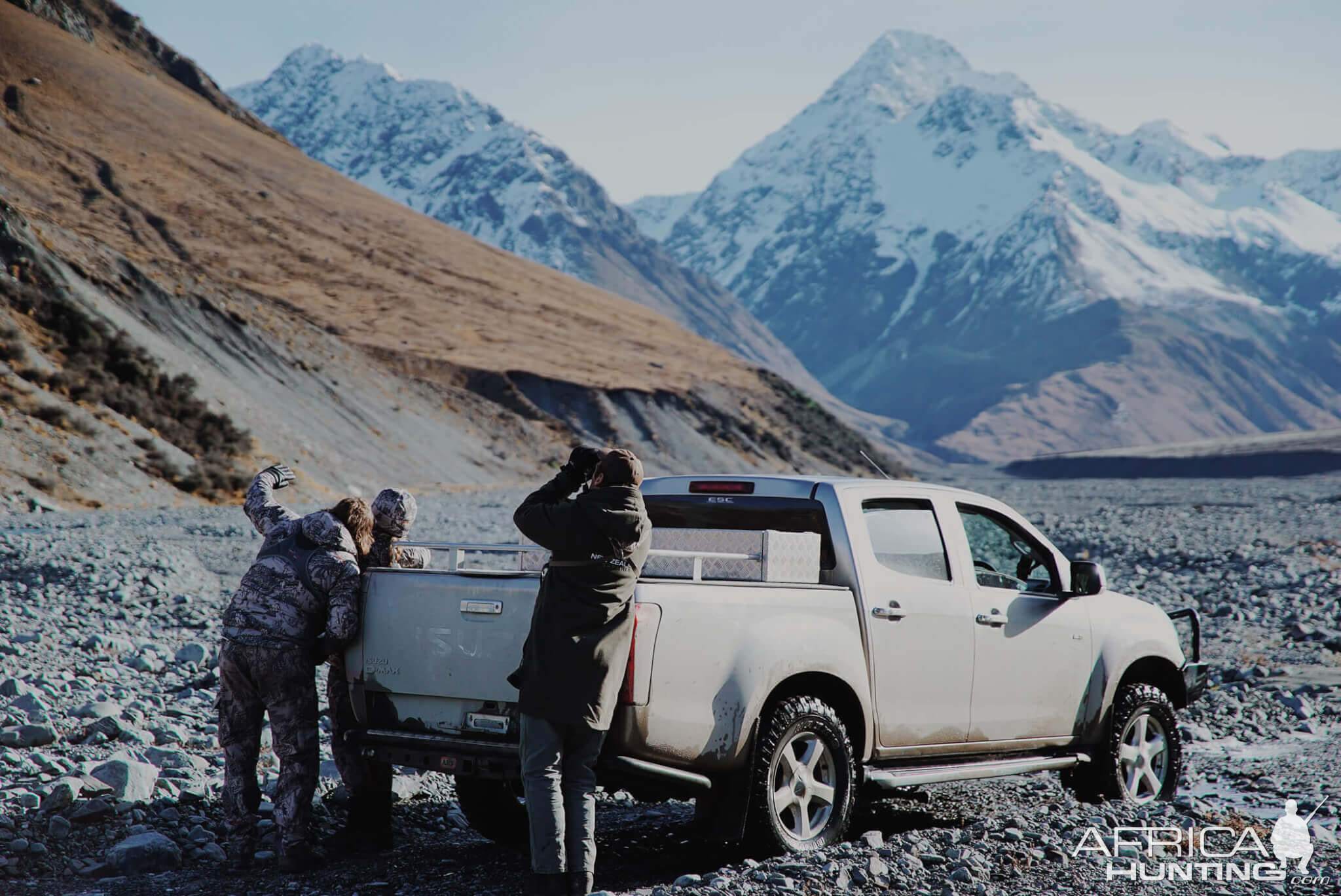 Glassing Tahr New Zealand