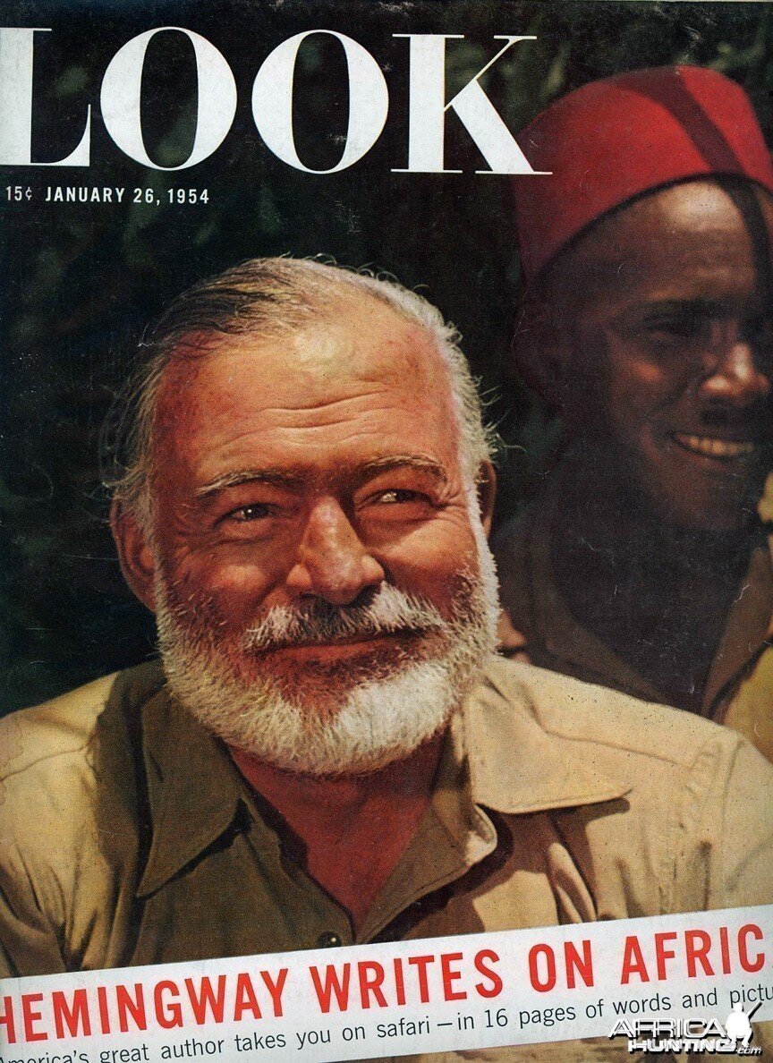 Hemingway Writes On Africa, LOOK magazine, January 26, 1954