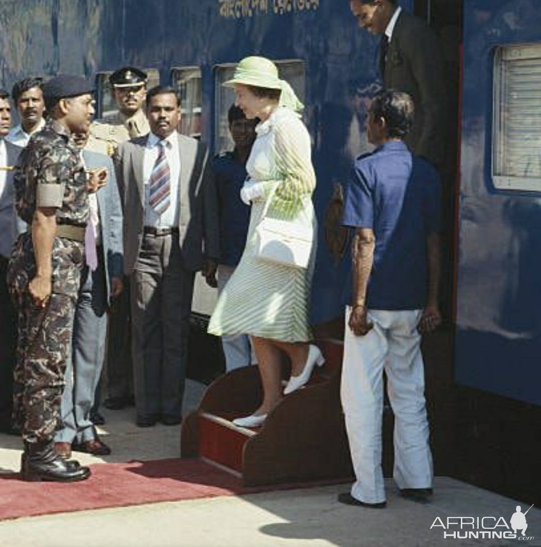Her Majesty Queen Elizabeth II of Great Britain State Visit India