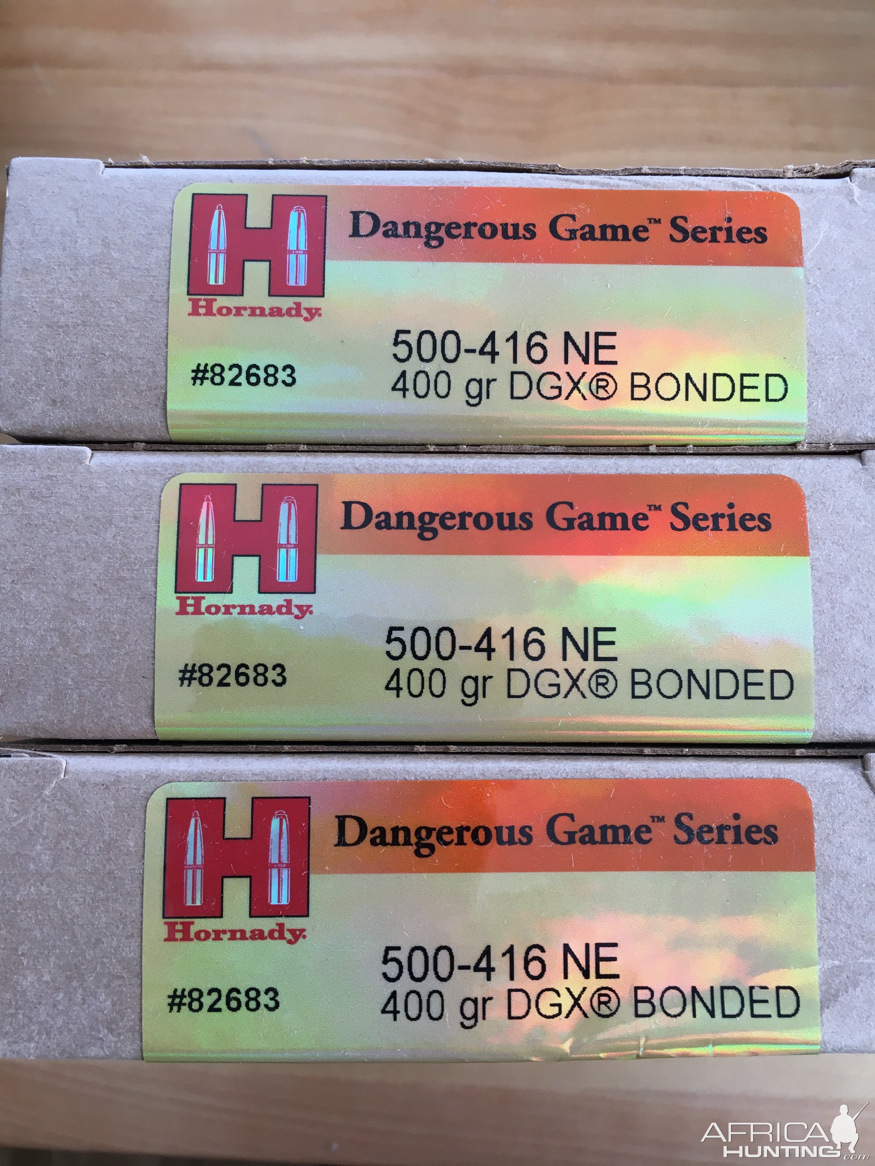 Hornady 500-416 400gr DGX bonded