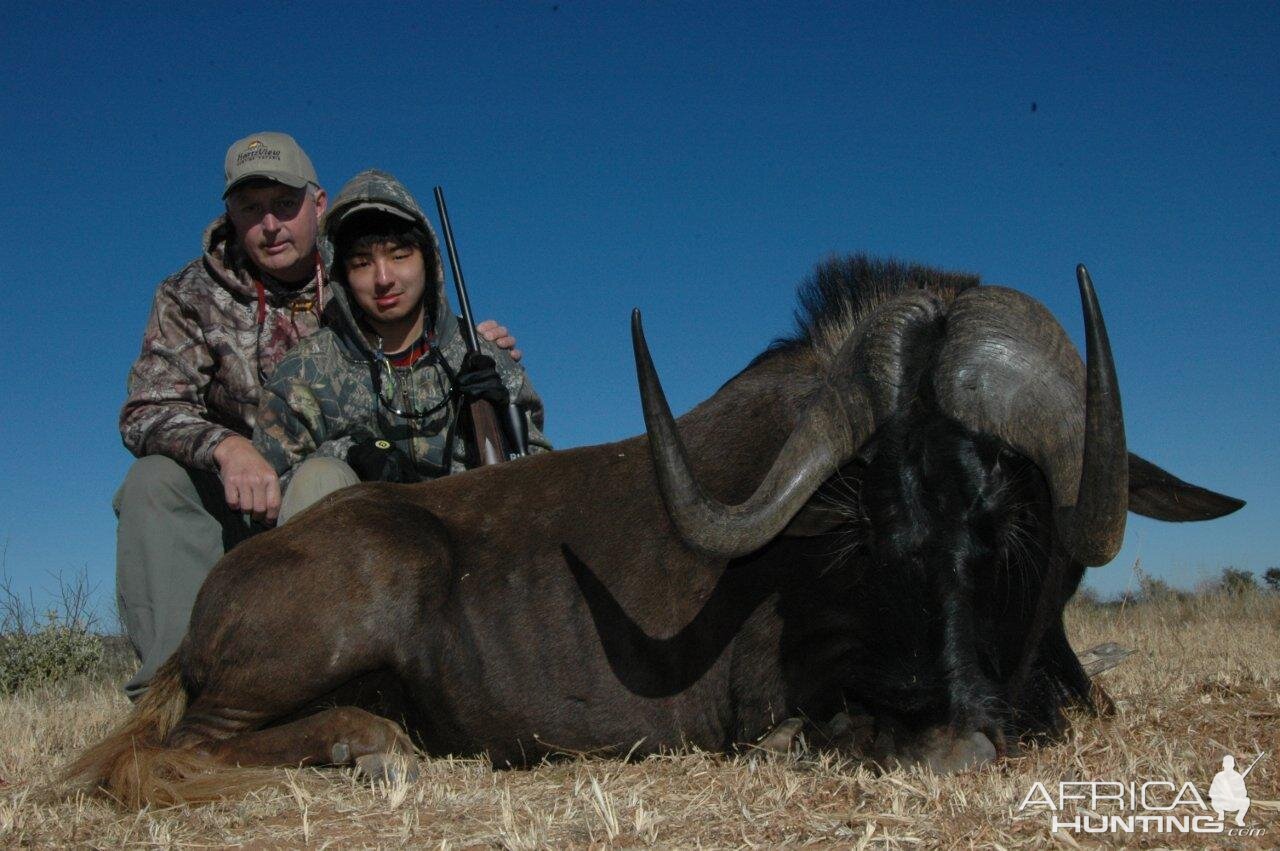 Hunt Black Wildebeest South Africa