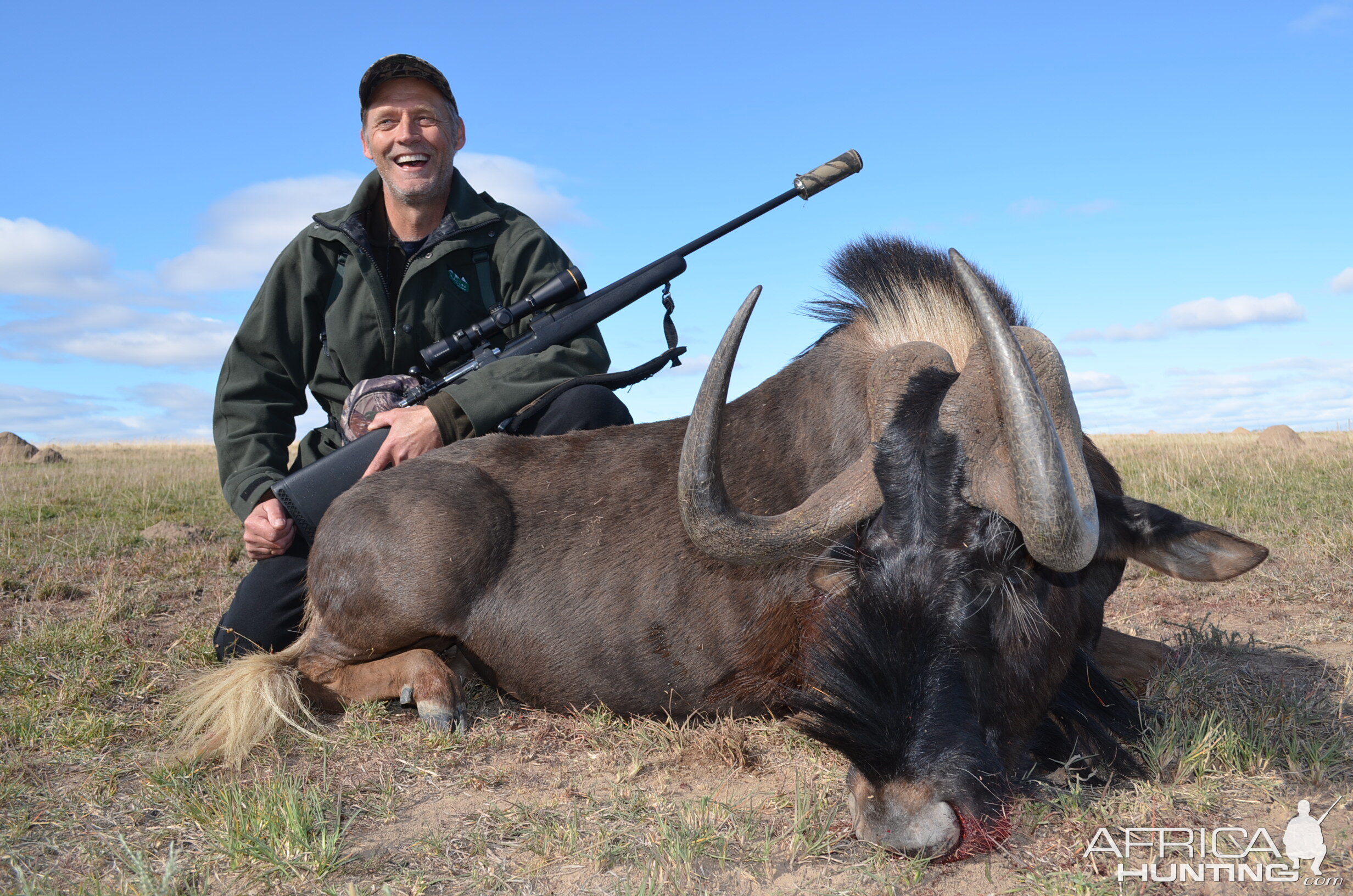 Hunt Black Wildebeest South Africa