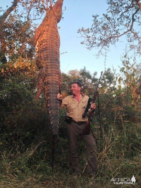 Hunt Crocodile in South Africa