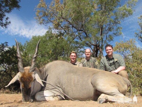 Hunt Eland in South Africa