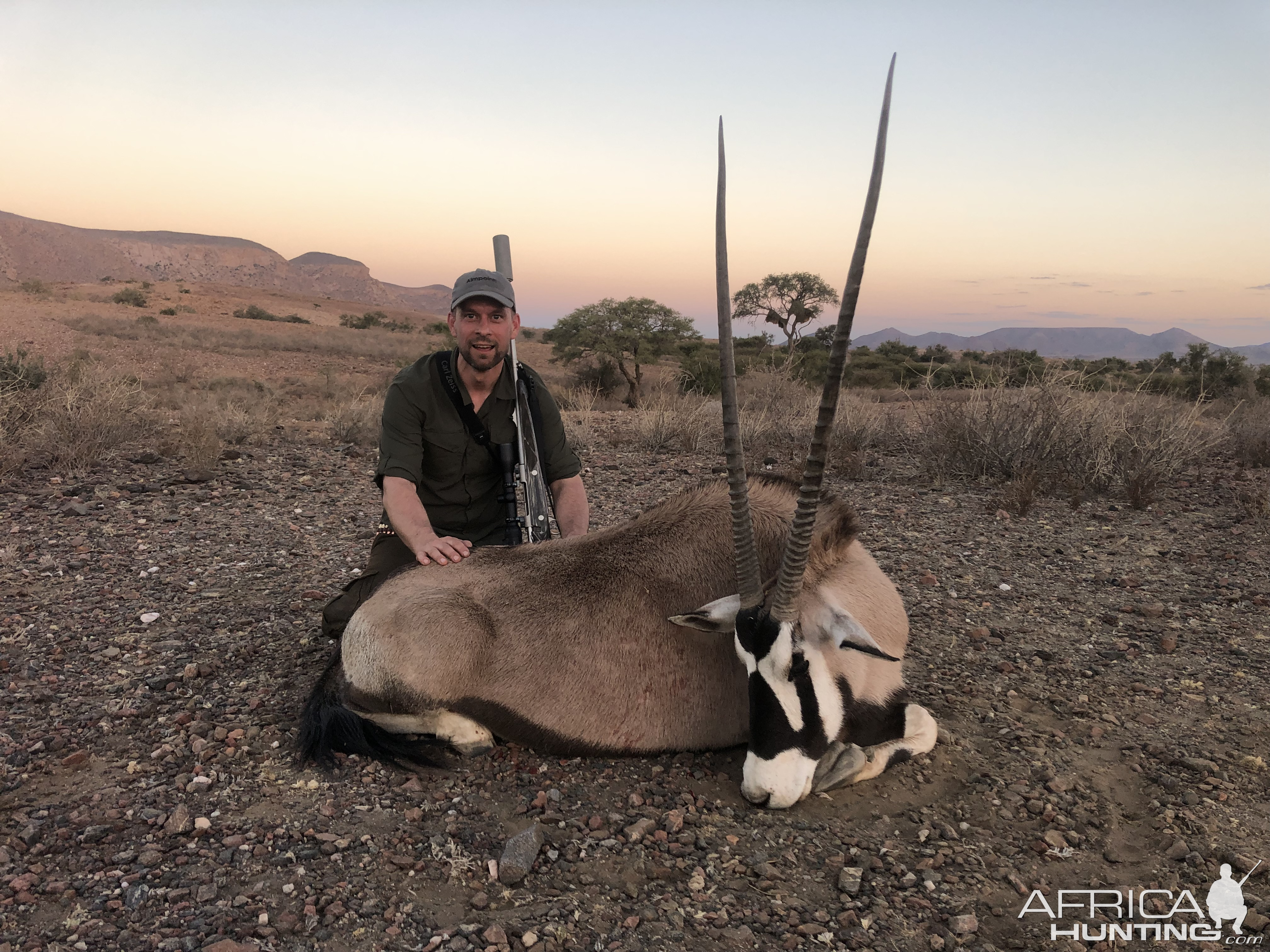 Hunt Gemsbok in Namibia