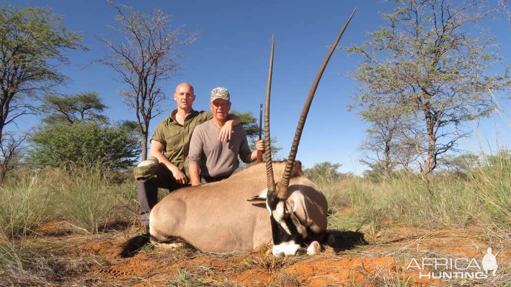 Hunt Gemsbok in Namibia