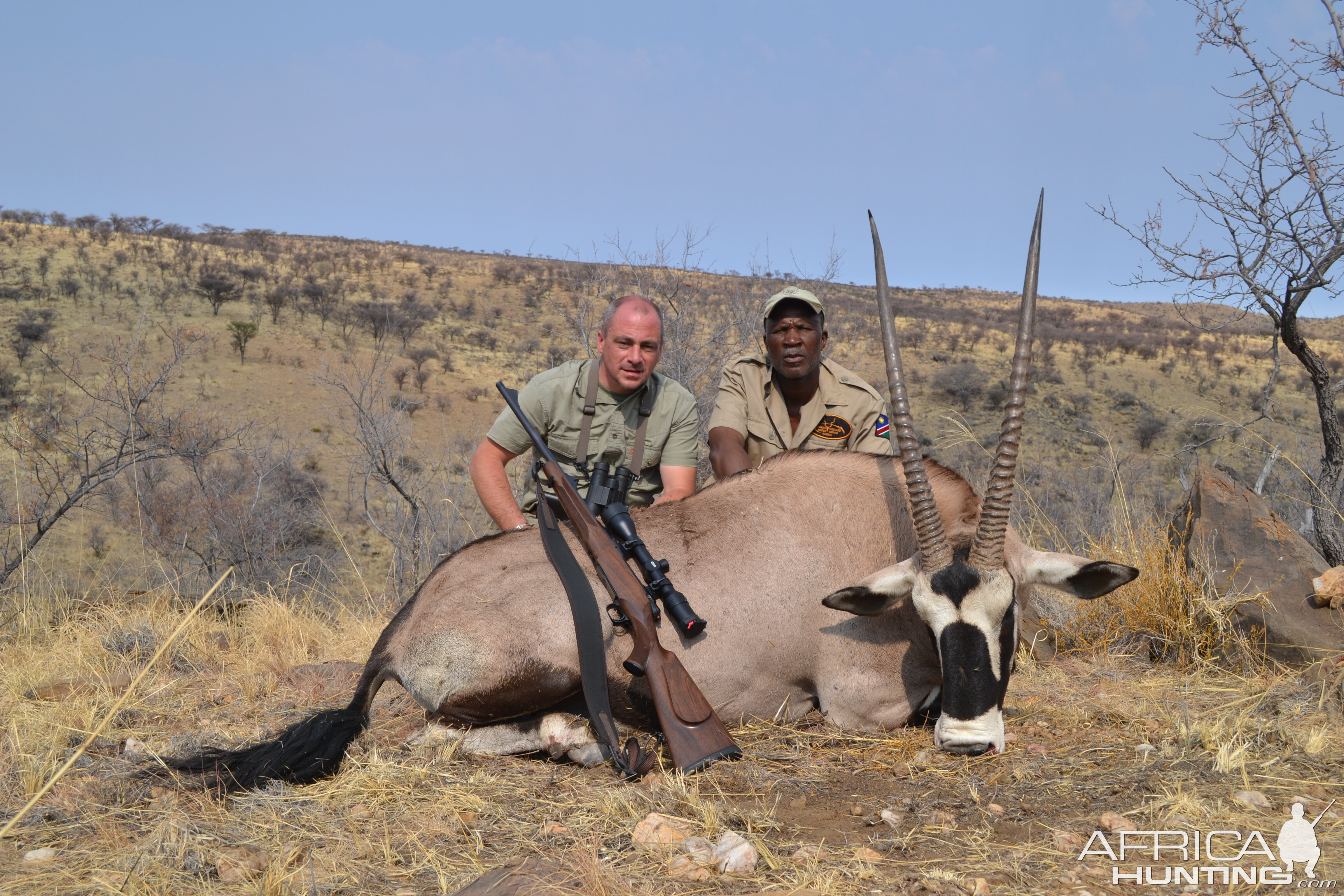 Hunt Gemsbok Namibia