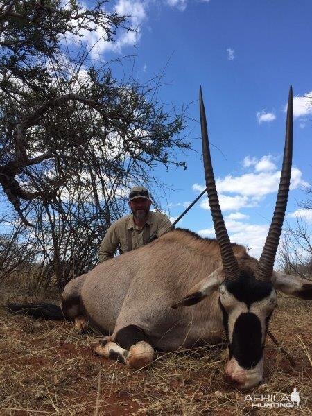 Hunt Gemsbok South Africa