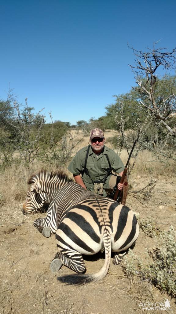 Hunt Hartmann's Mountain Zebra