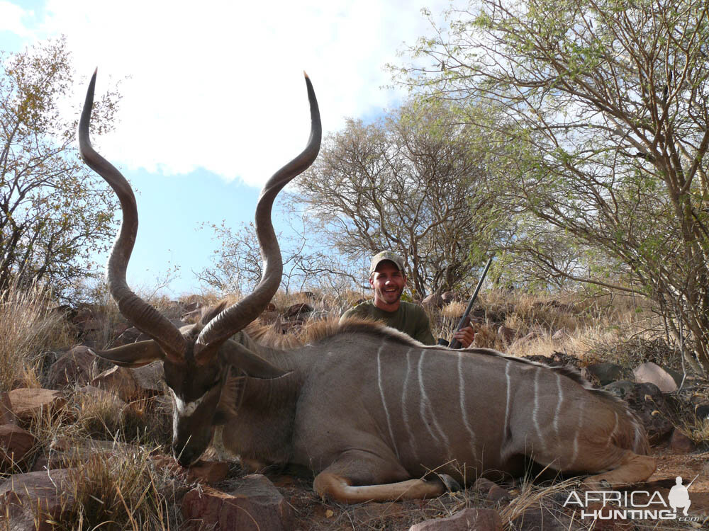 Hunt Kudu in Namibia