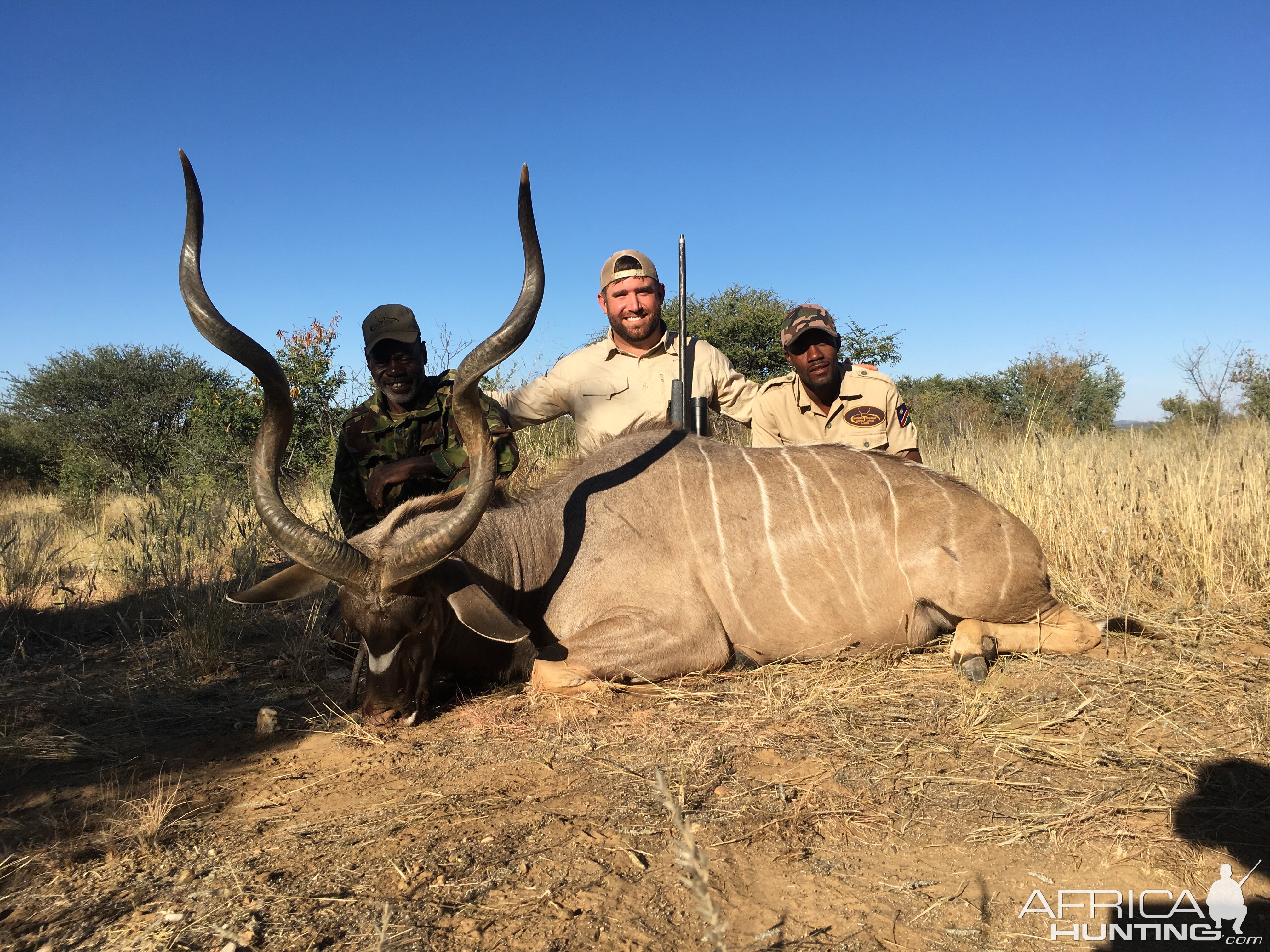 Hunt Kudu in Namibia