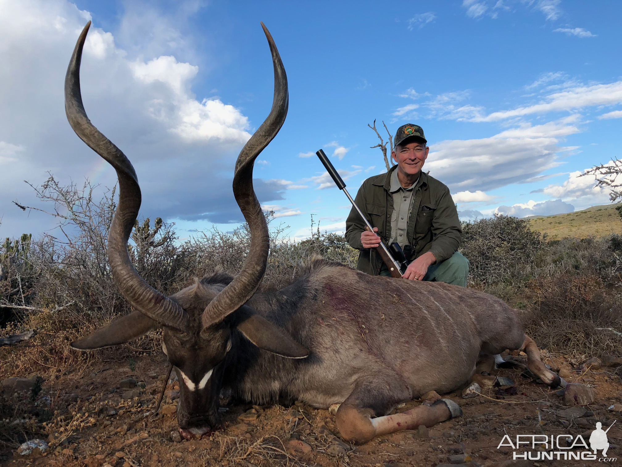 Hunt Kudu in South Africa