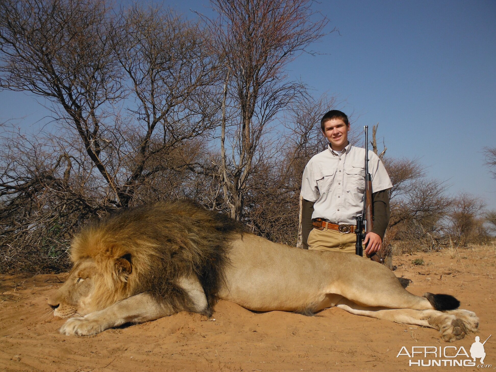 Hunt Lion in South Africa