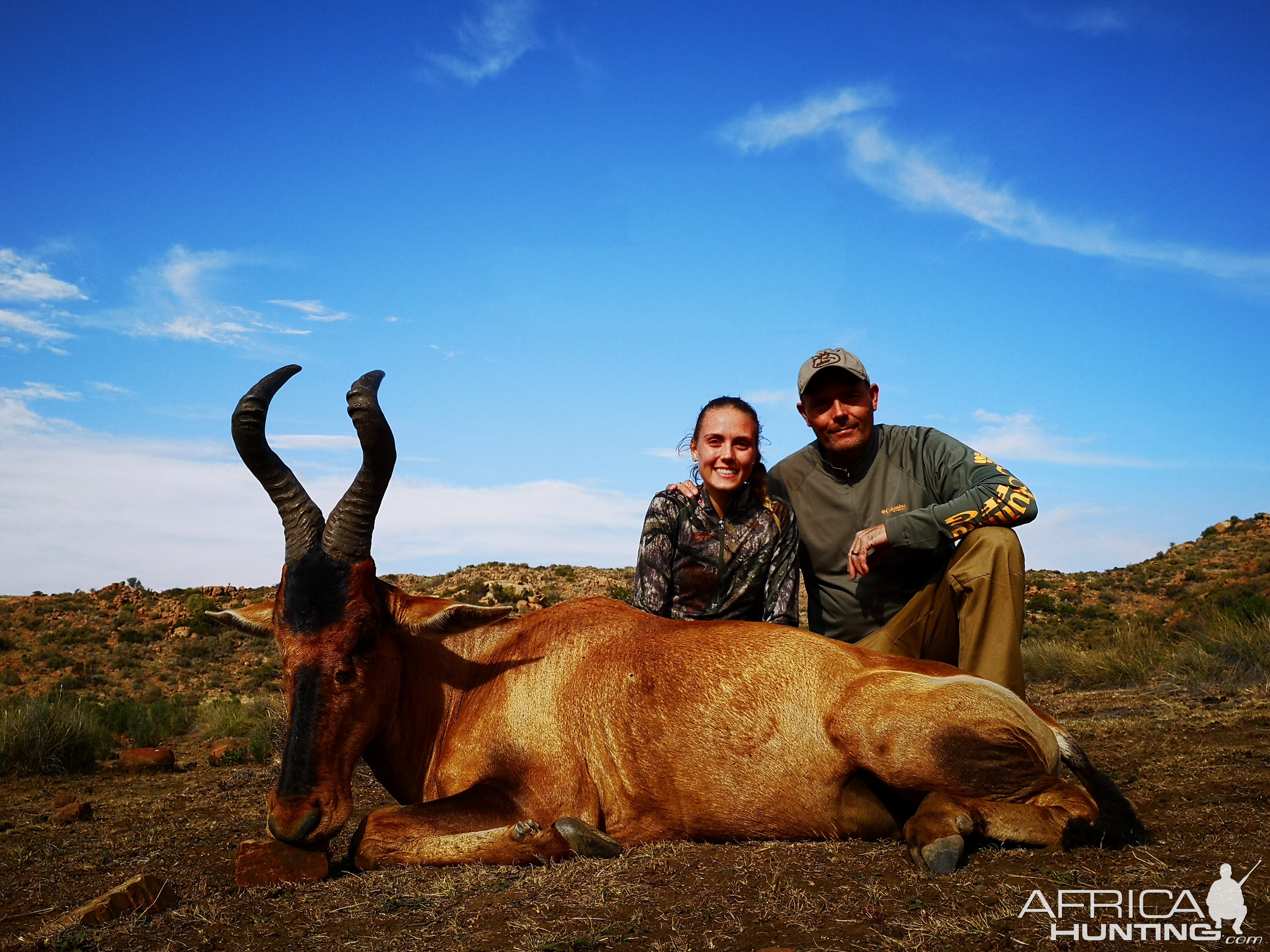 Hunt Red Hartebeest in South Africa