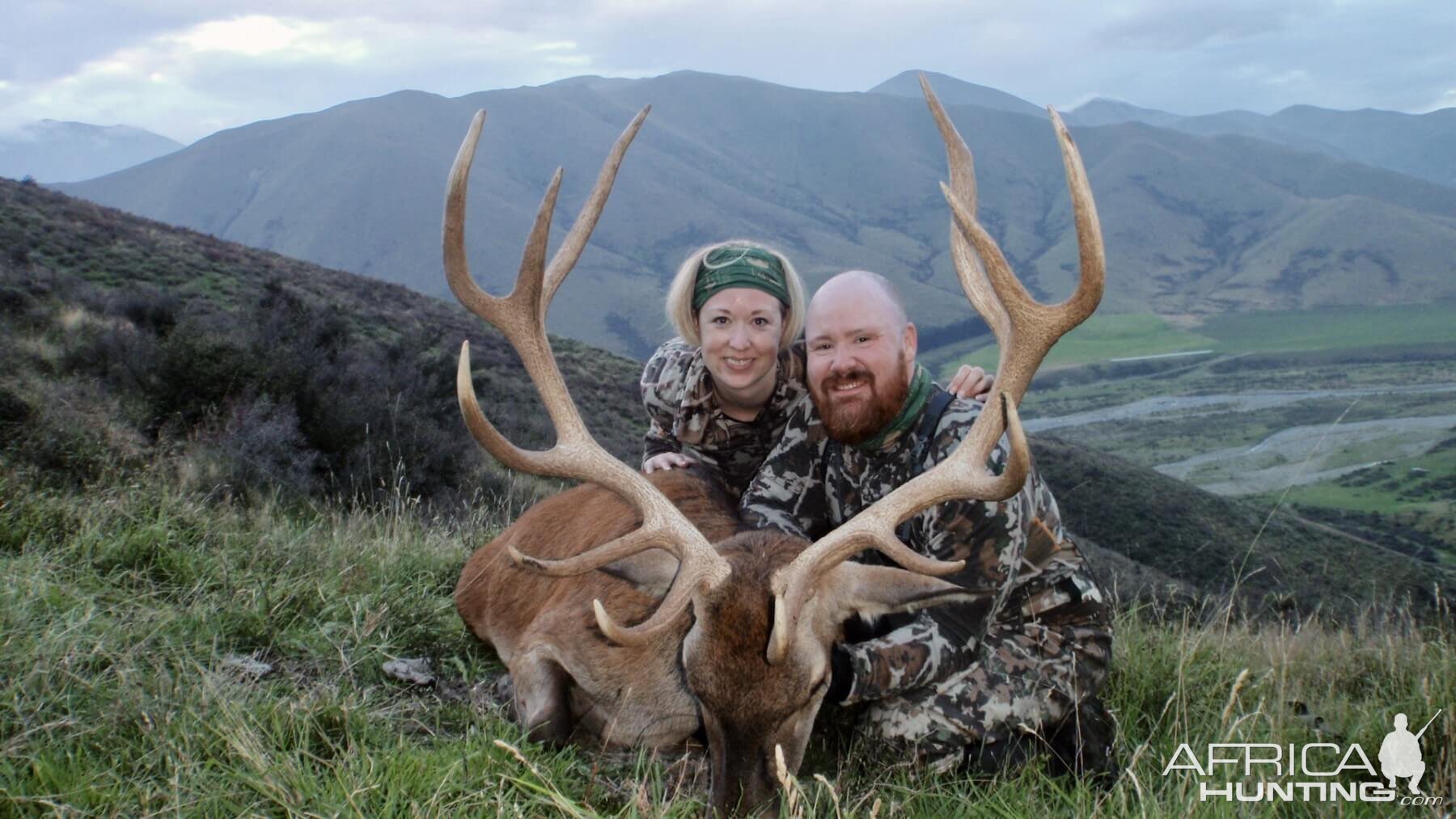 Hunt Red Stag in New Zealand