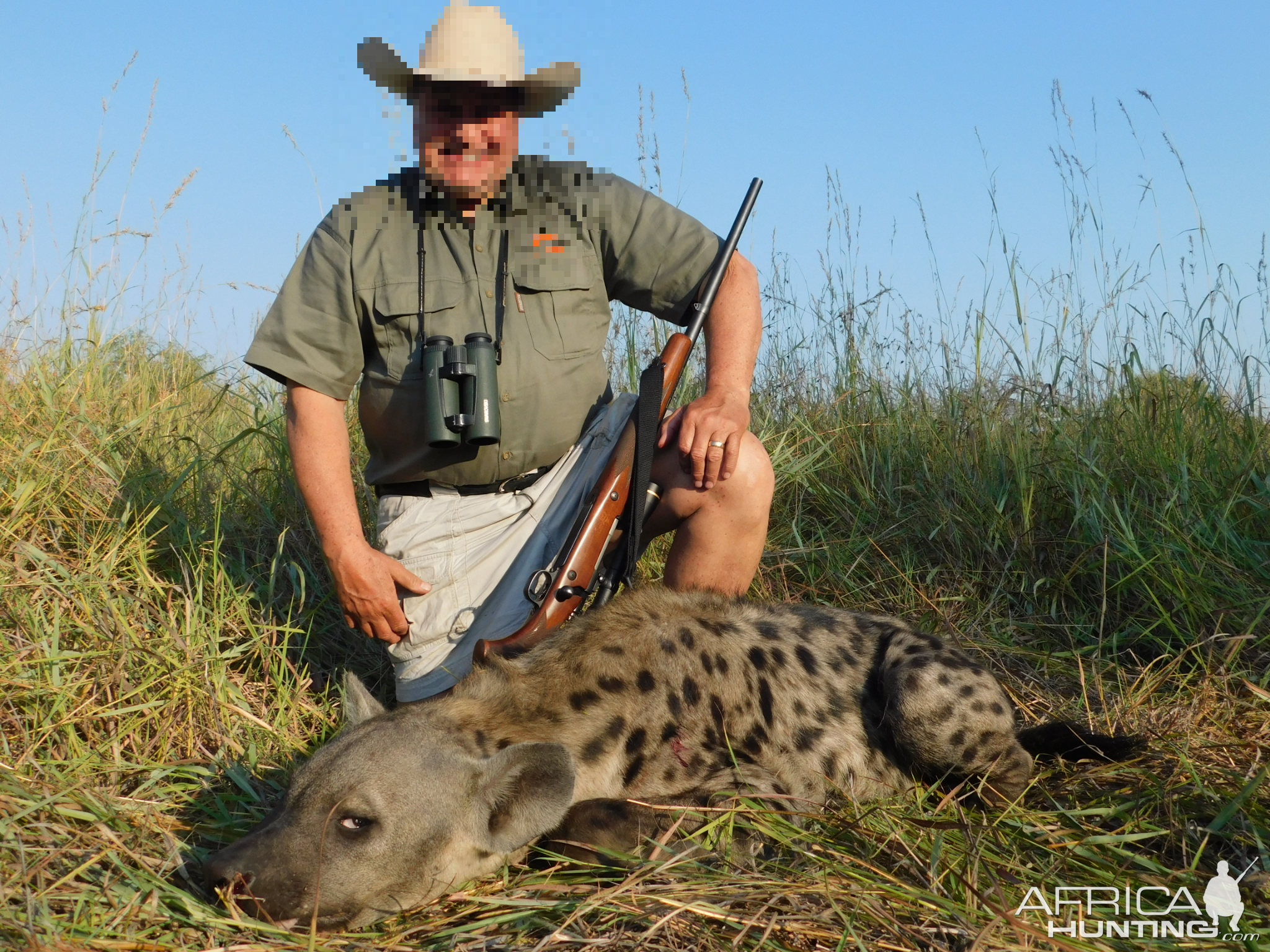 Hunt Spotted Hyena in Namibia