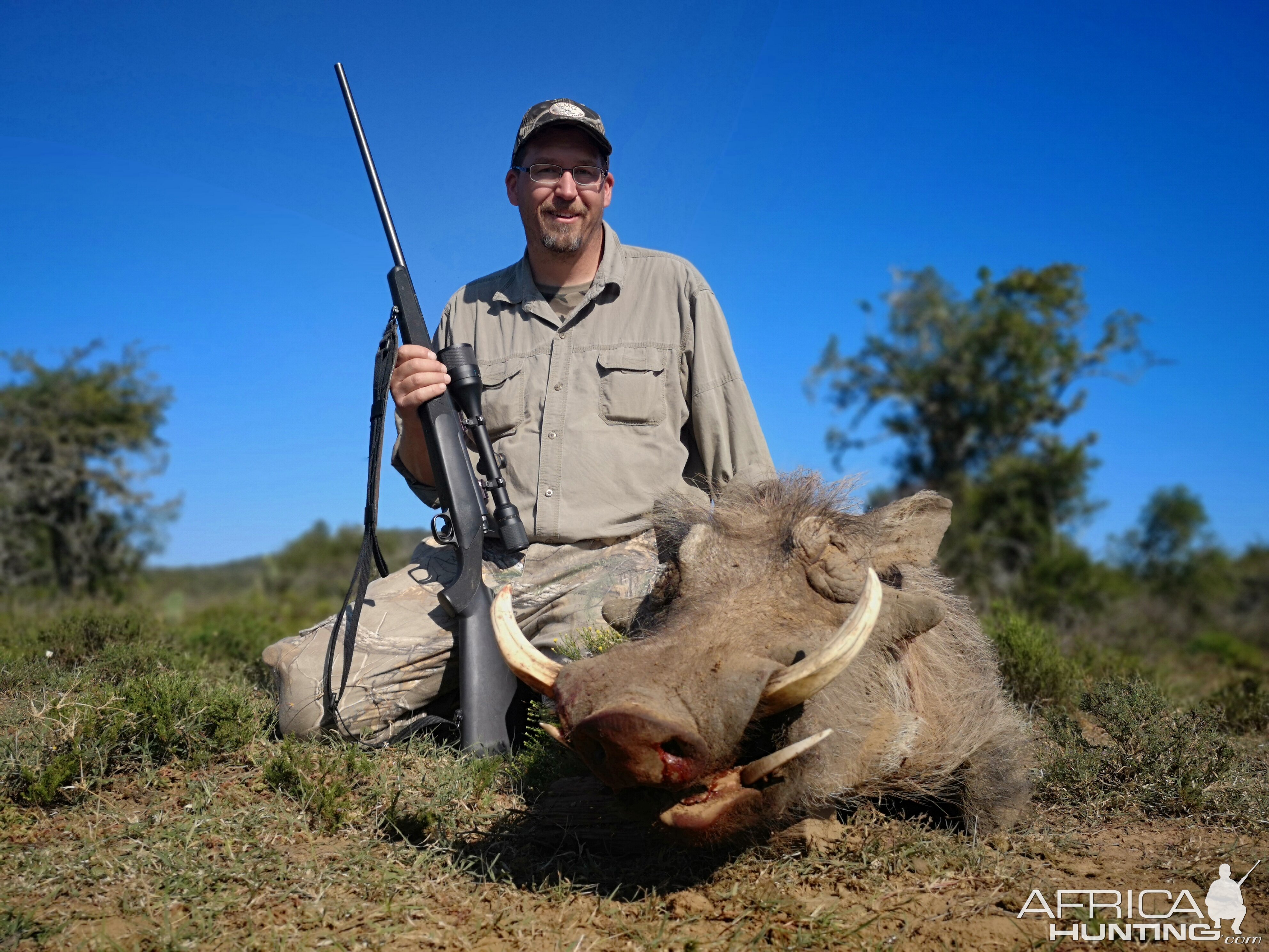 Hunt Warthog in South Africa