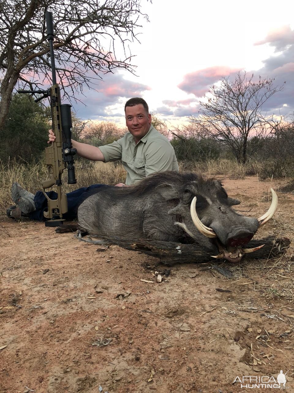 Hunt Warthog in South Africa