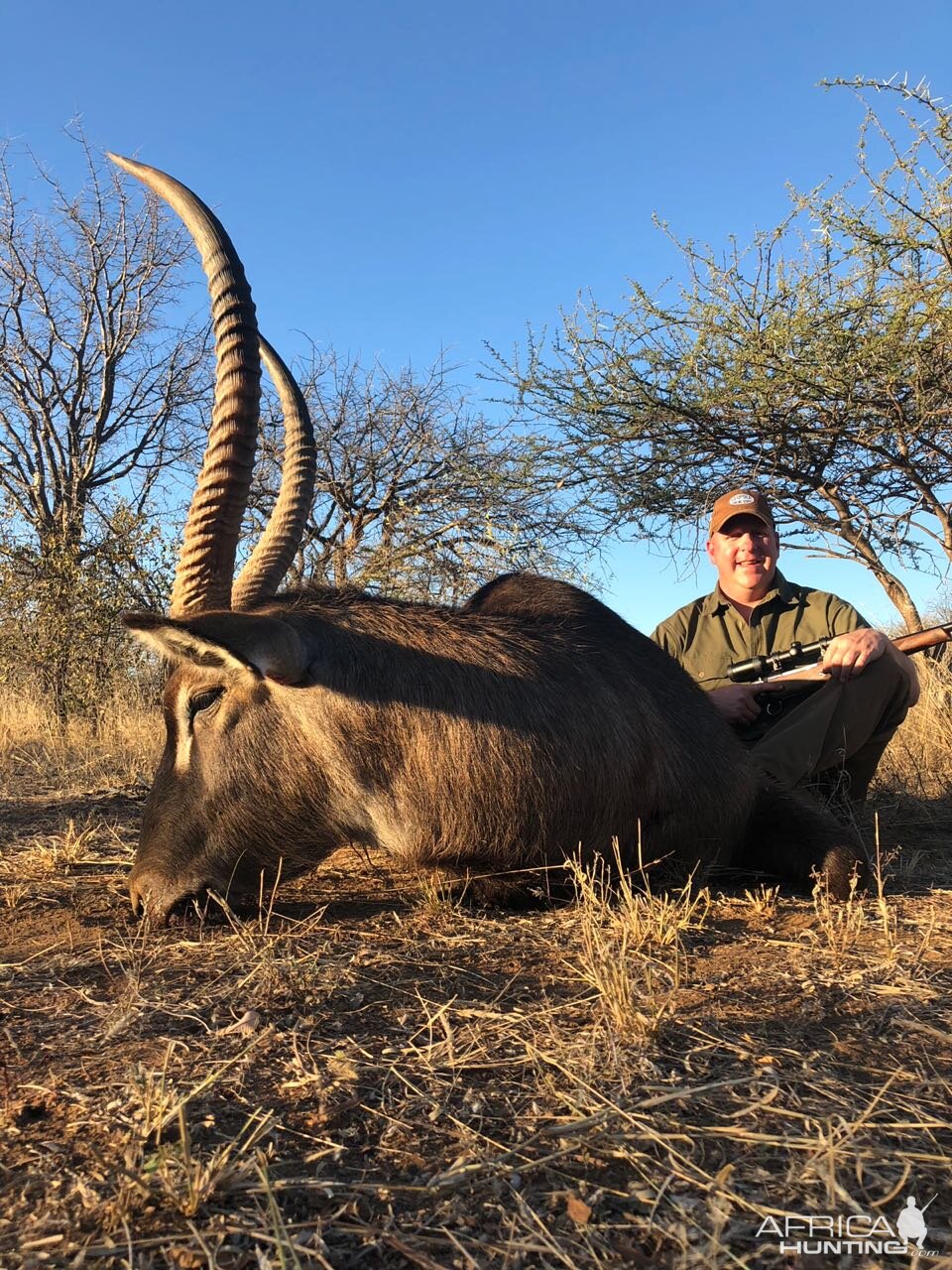 Hunt Waterbuck in South Africa