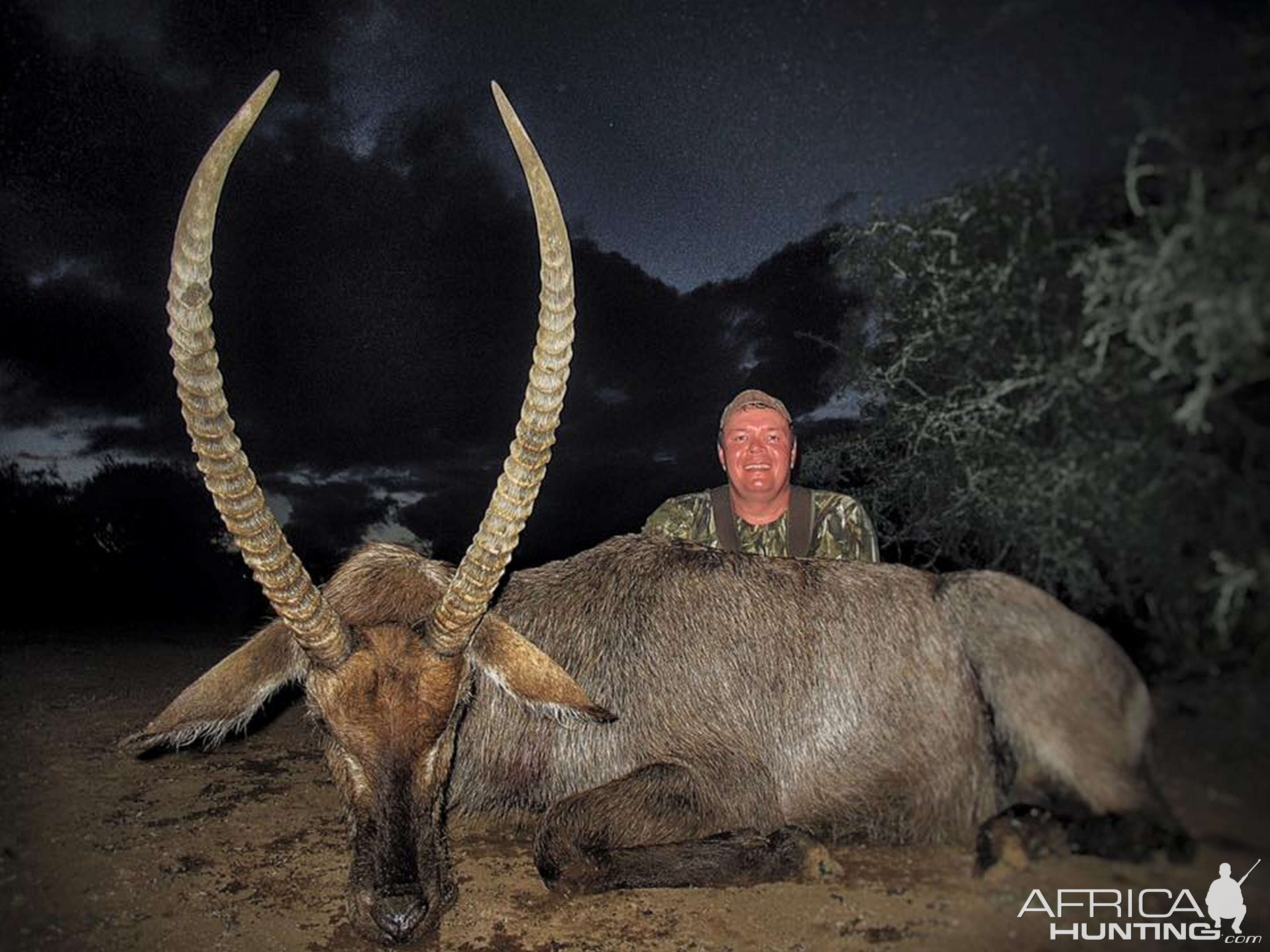 Hunt Waterbuck in South Africa