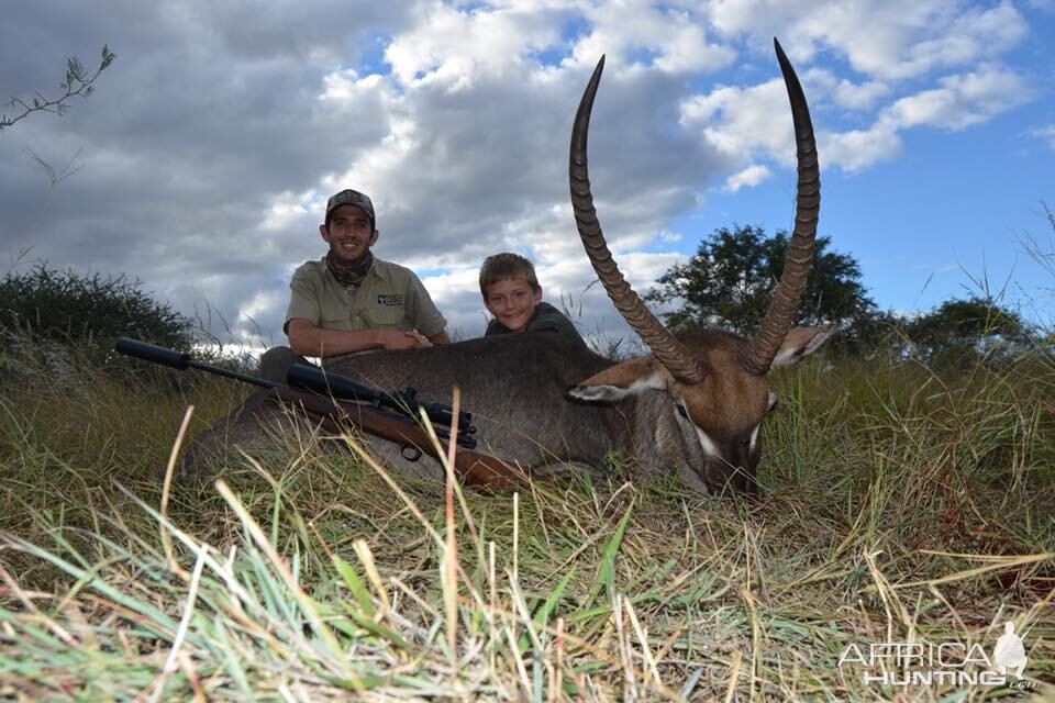 Hunt Waterbuck in South Africa