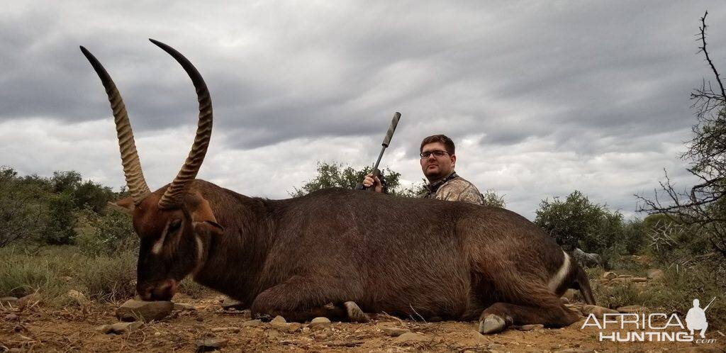 Hunt Waterbuck in South Africa