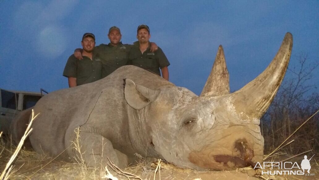 Hunt White Rhino in Namibia