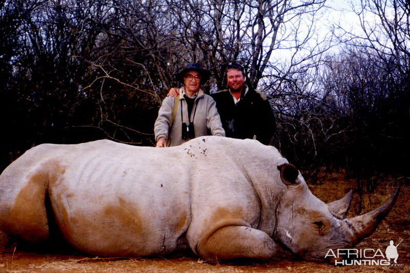 Hunt White Rhino in South Africa