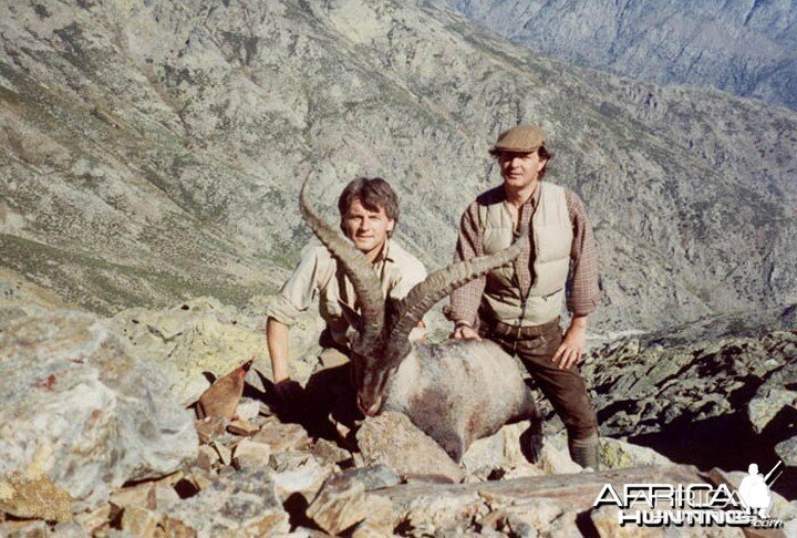 Hunter and Writer J. Alain Smith Gredos Ibex