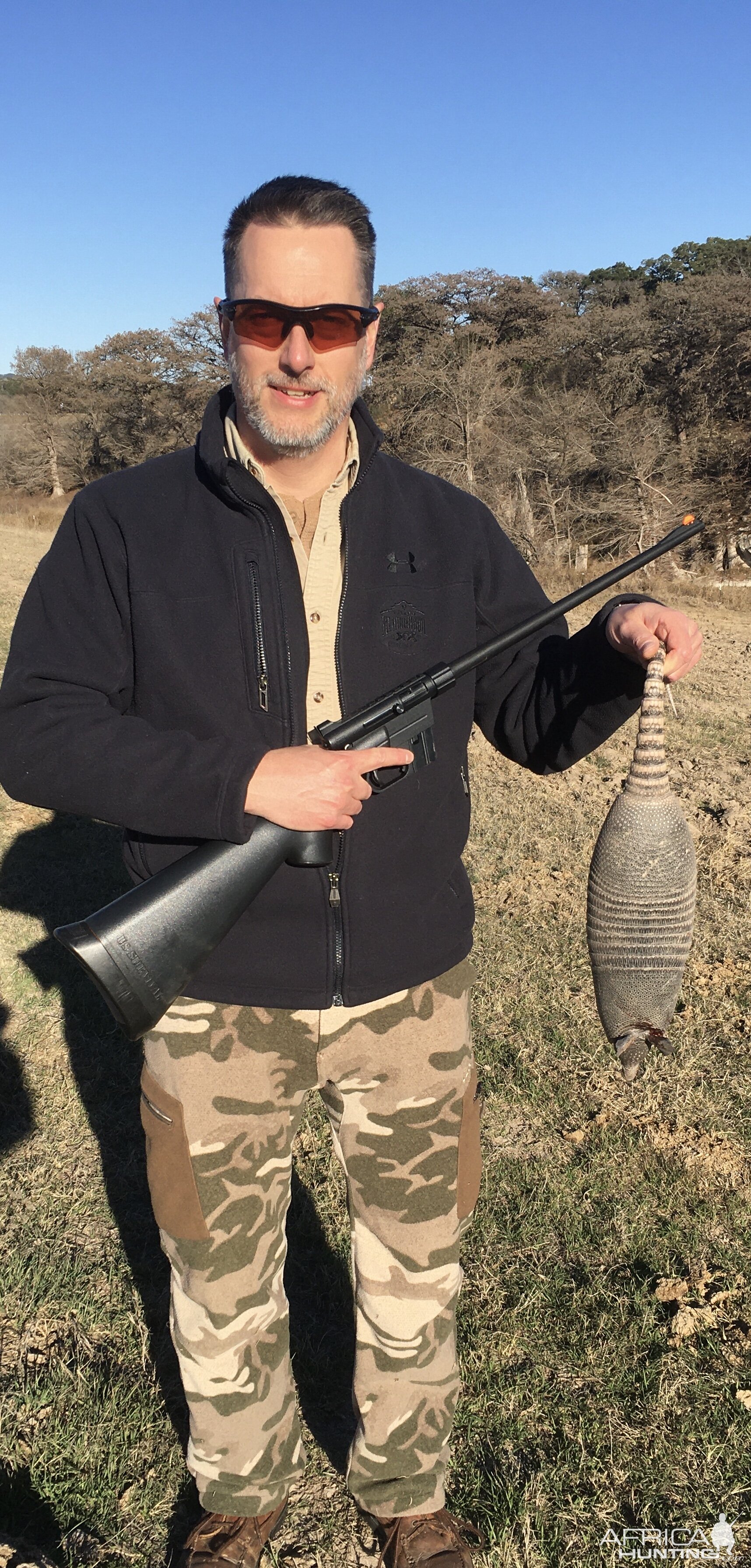 Hunting Armadillo in USA