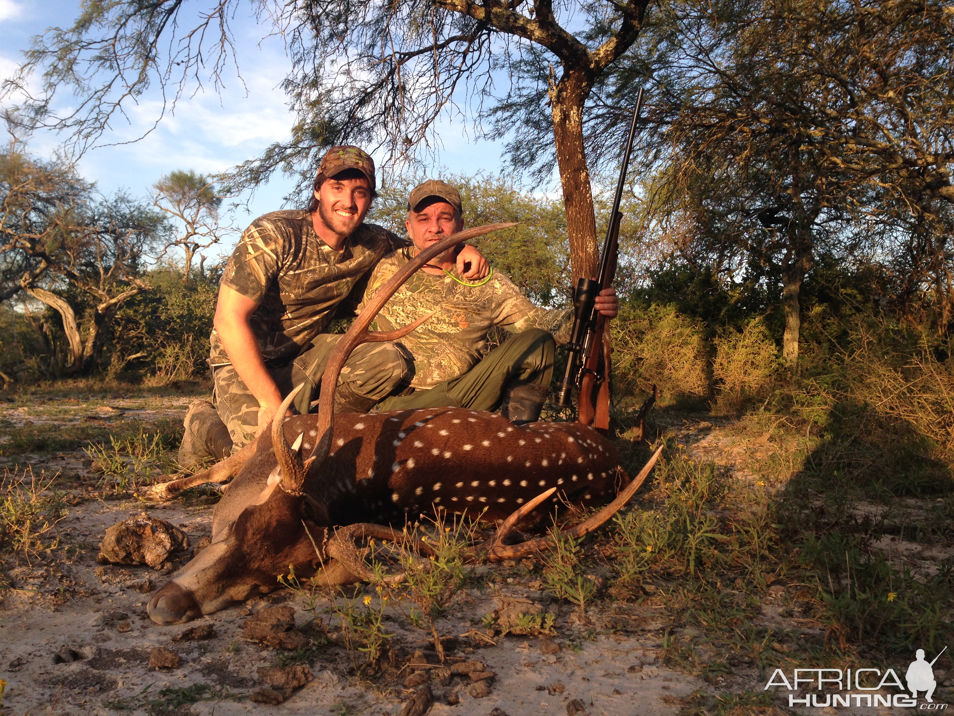 Hunting Axis Deer Argentina