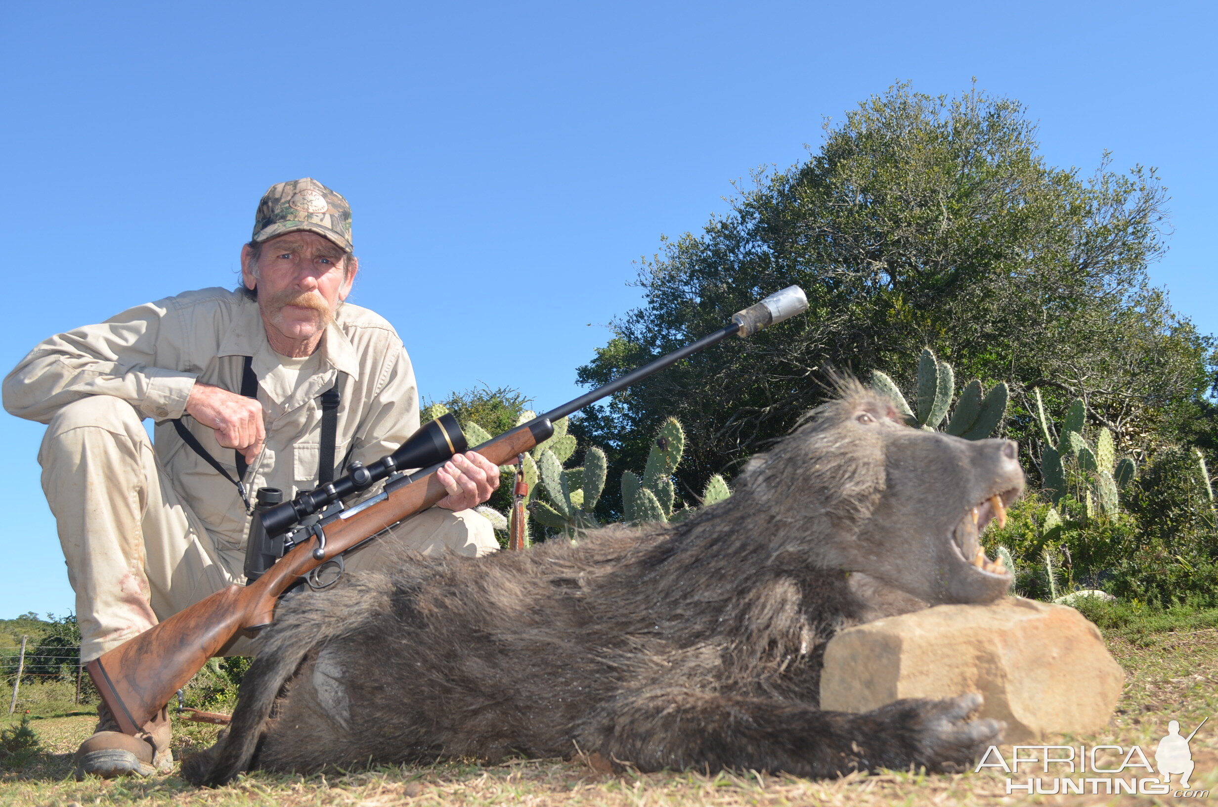 Hunting Baboon in South Africa