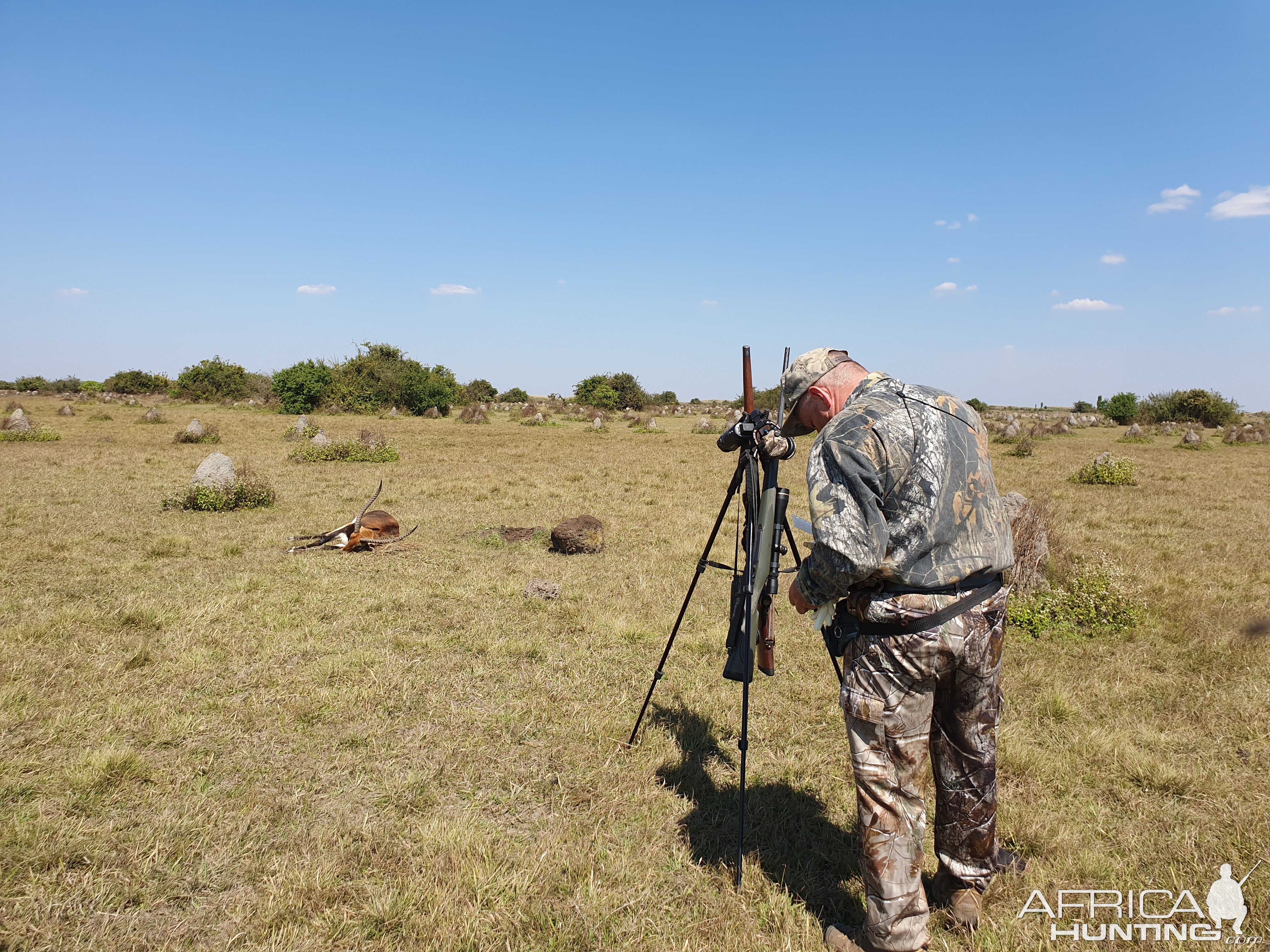 Hunting Black Lechwe in Bangweulu Wetlands Zambia