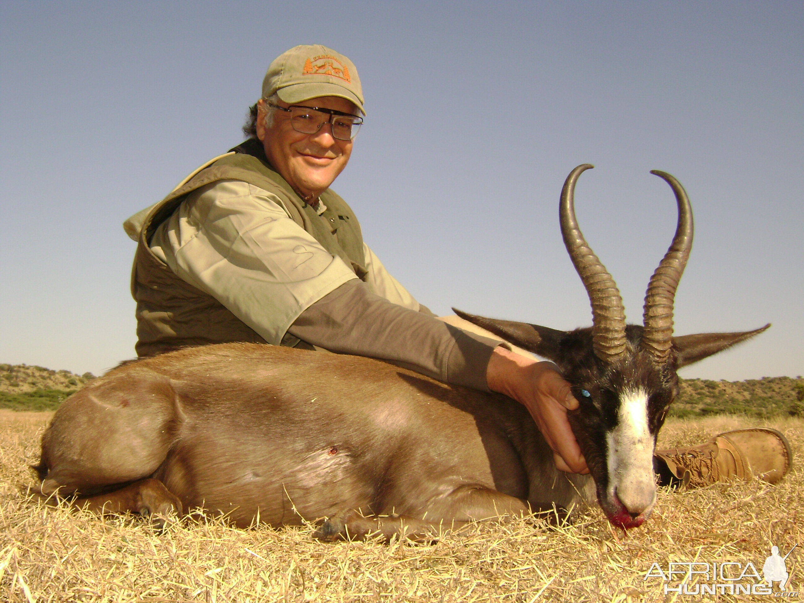 Hunting Black Springbuck with Wintershoek Johnny Vivier Safaris in SA