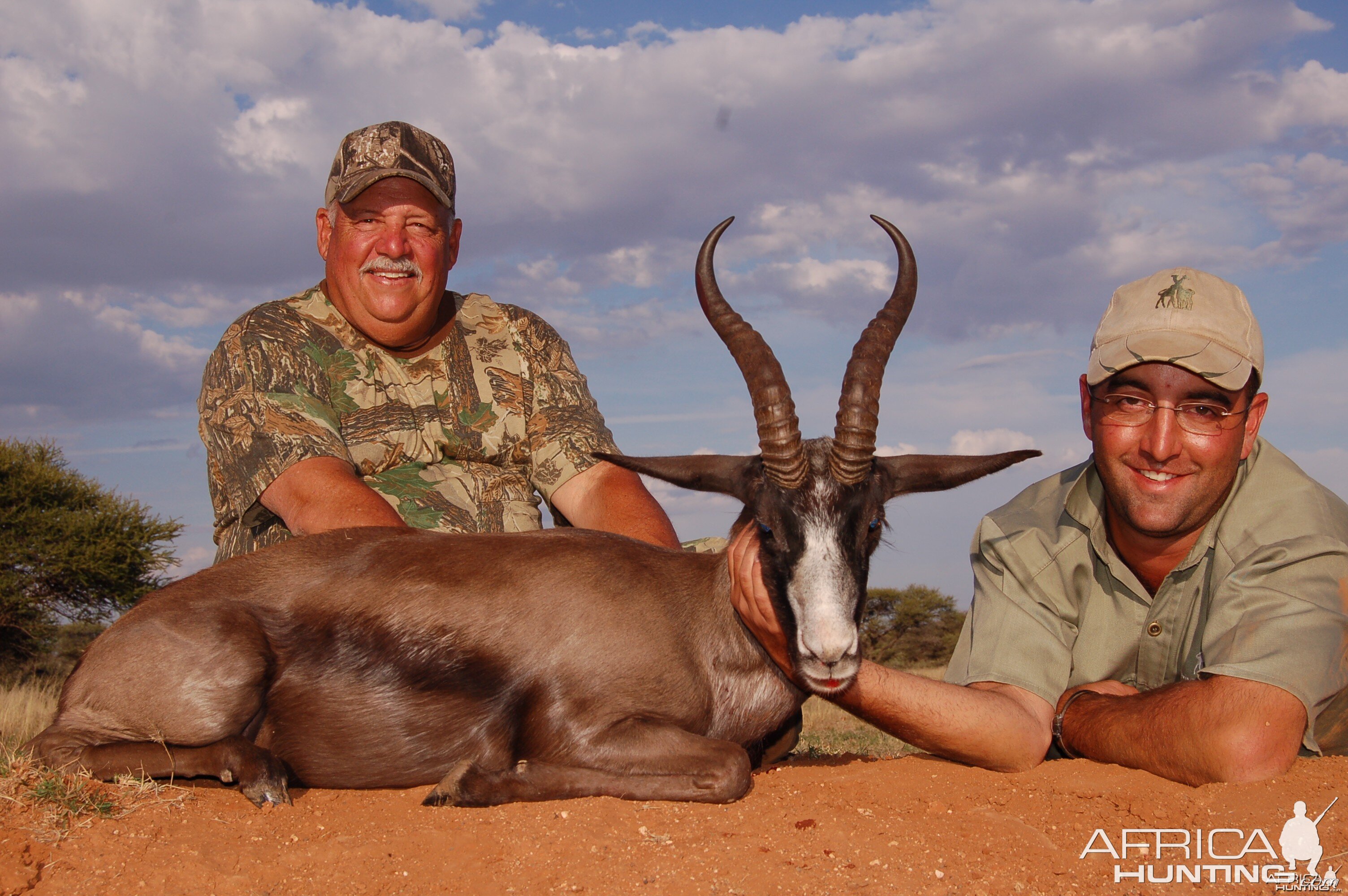 Hunting Black Springbuck with Wintershoek Johnny Vivier Safaris in SA