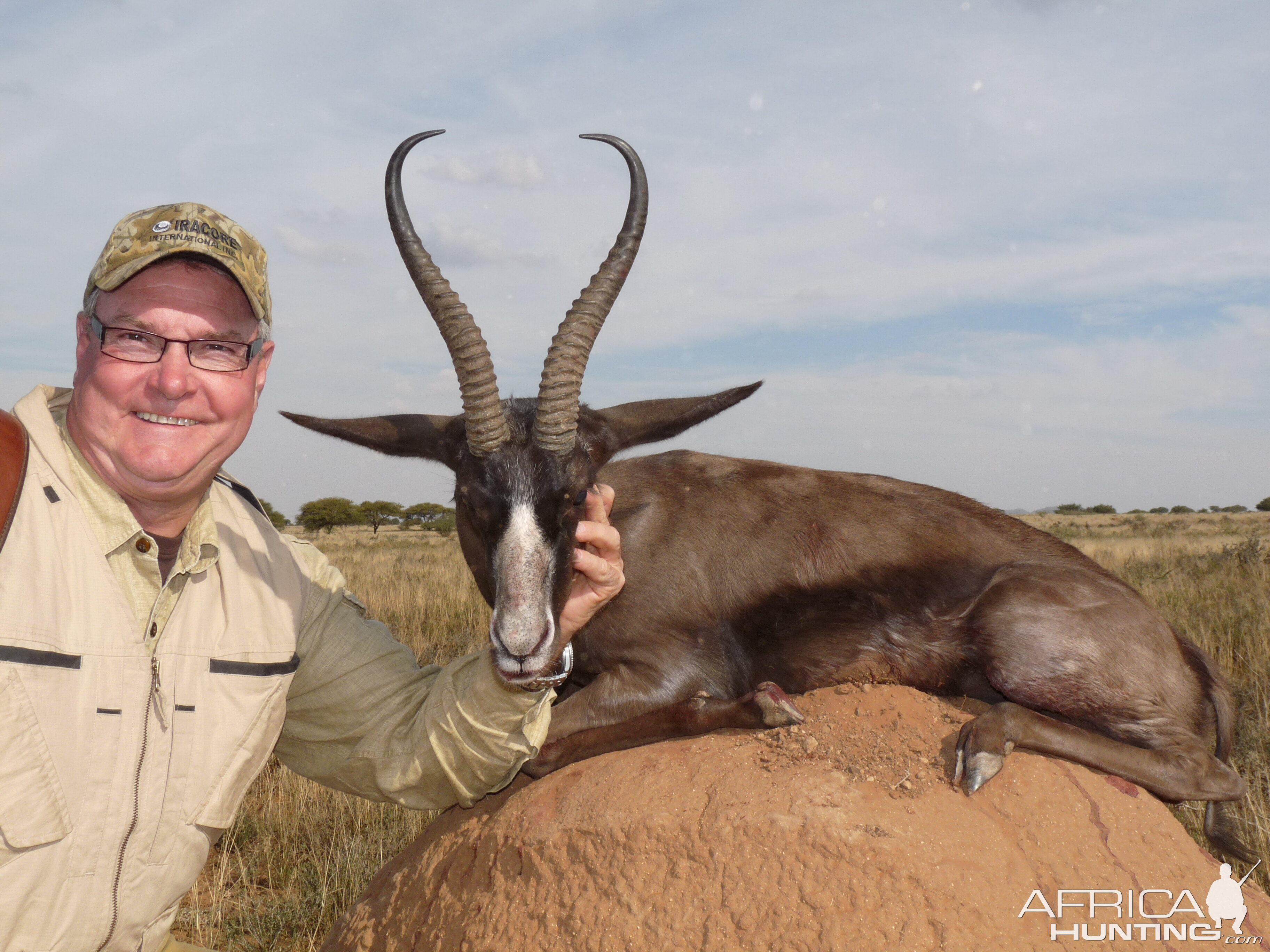 Hunting Black Springbuck with Wintershoek Johnny Vivier Safaris in SA